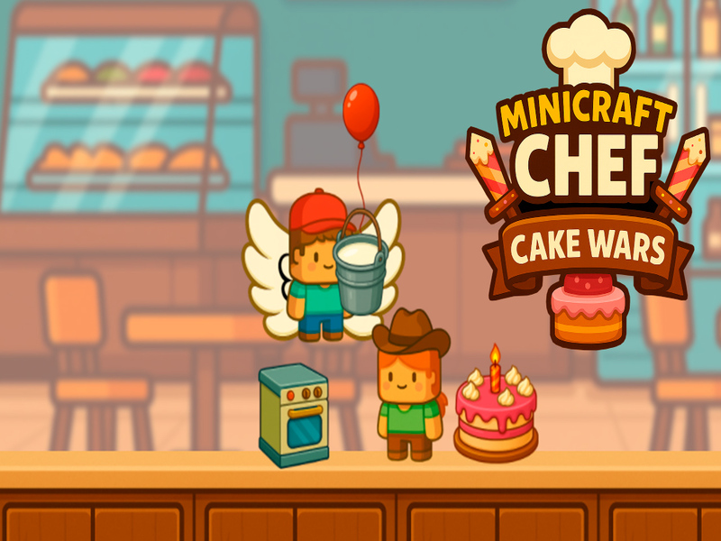 Gioco Minicraft Chef Cake Wars in linea